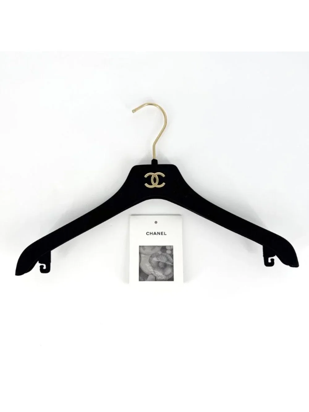 Chanel Tank Top Cat Hand Sign Sleeveless 34 Silver Gold Silk